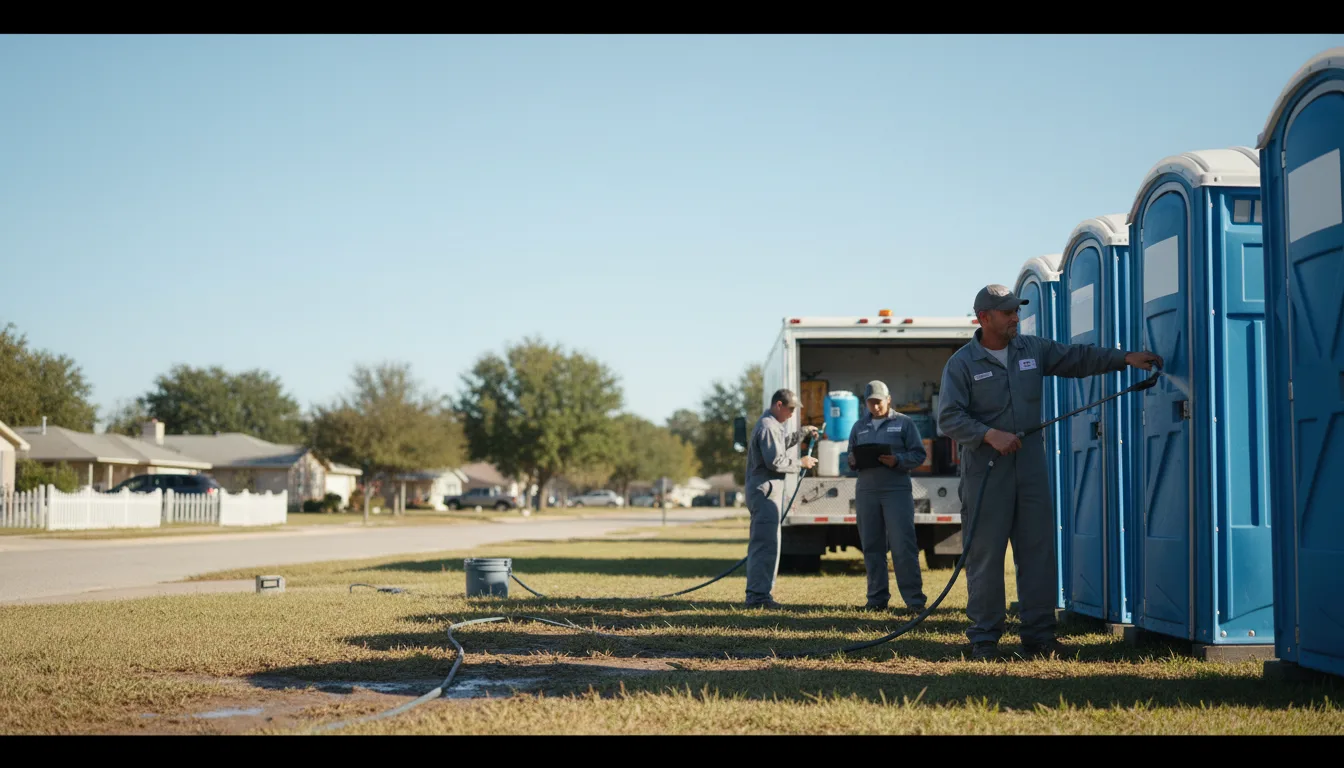 Long-Term Portable Toilet Rental in Thompsonville, MI near me